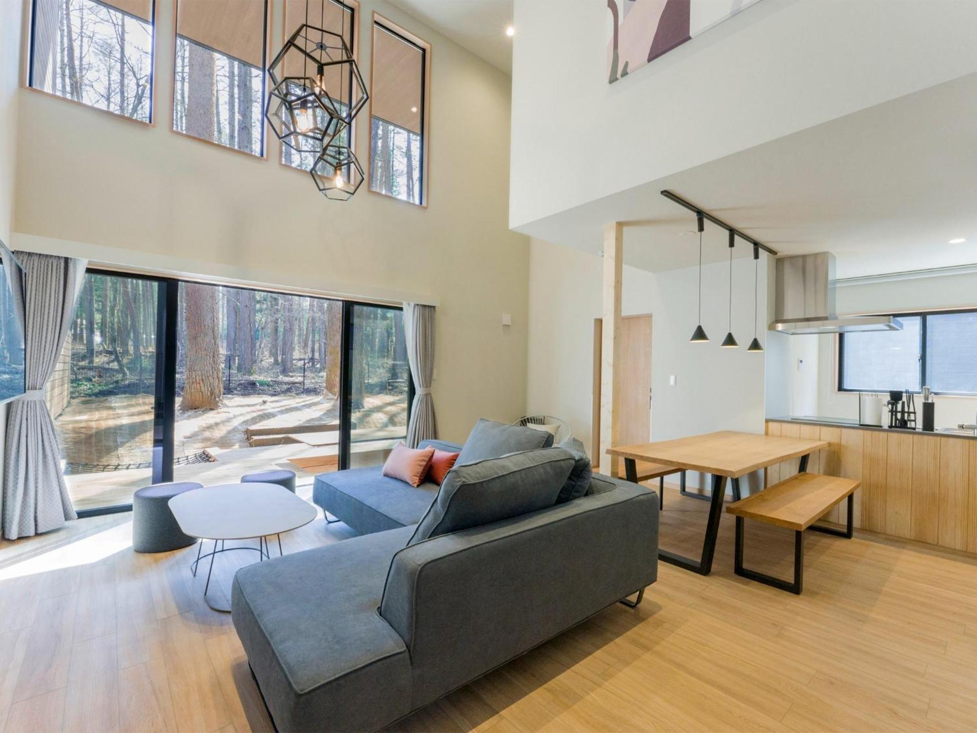 Rakuten Stay Villa Fuji Kawaguchiko Forest 2Ldk With Sauna And Terrace Fudžikawagučiko Exteriér fotografie